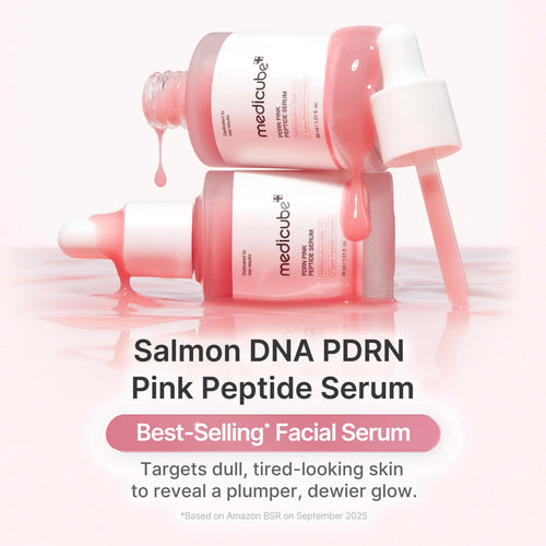 Pink Peptide PDRN Renewal Serum texture shot